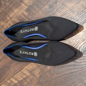 Rothy's Black Points Size 12